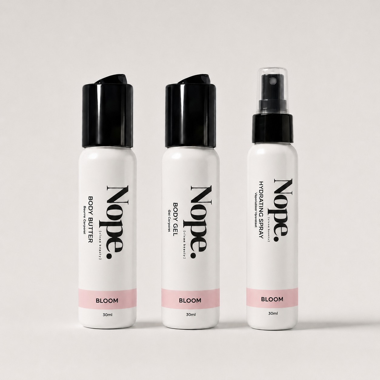 Mini Bloom Trio Set (shower gel, butter, hydrating spray)